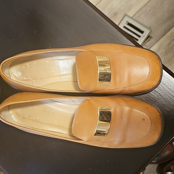 Gucci Brown/Tan Horse Bit Loafer. Classic. Preppy. Size 8.5 B, Made in Italy - Picture 2 of 14